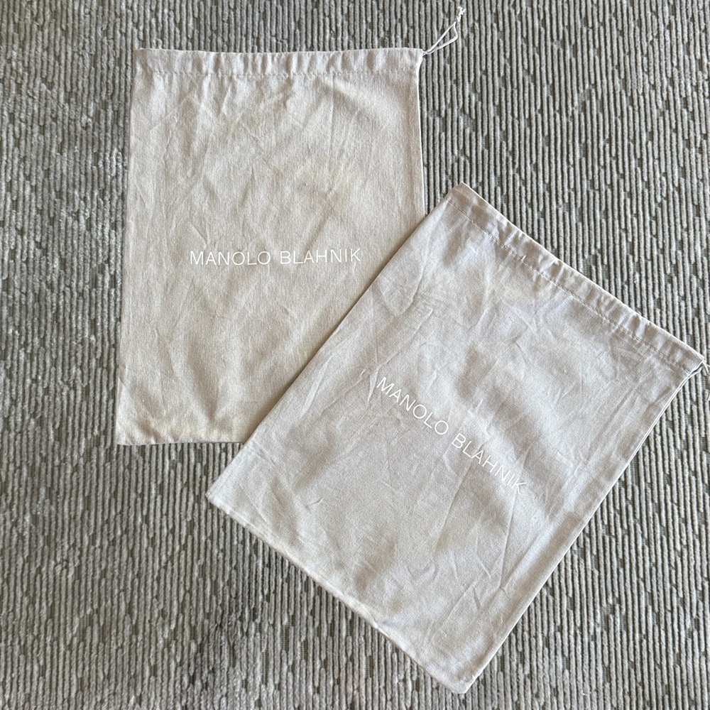 Manolo Blahnik Dust Bags (pair)
